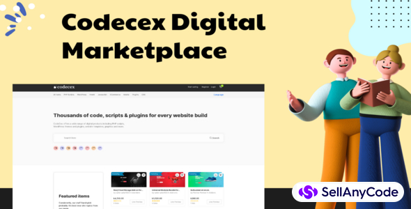 Codecex Code And Template Digital Marketplace