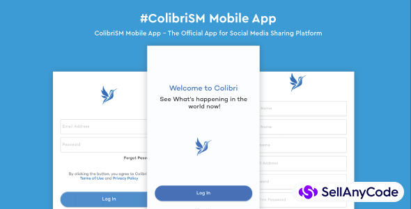 ColibriSM Mobile App - Android - IOS