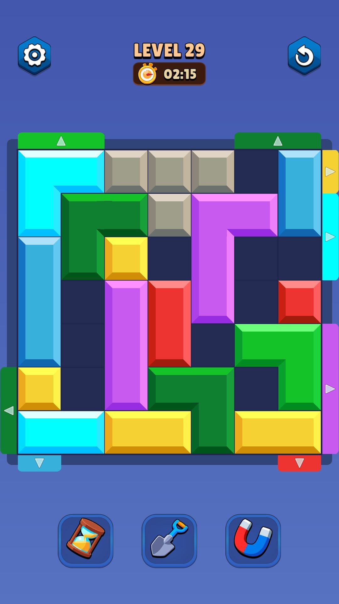 Color Block Jam 2D - Block Puzzle Away