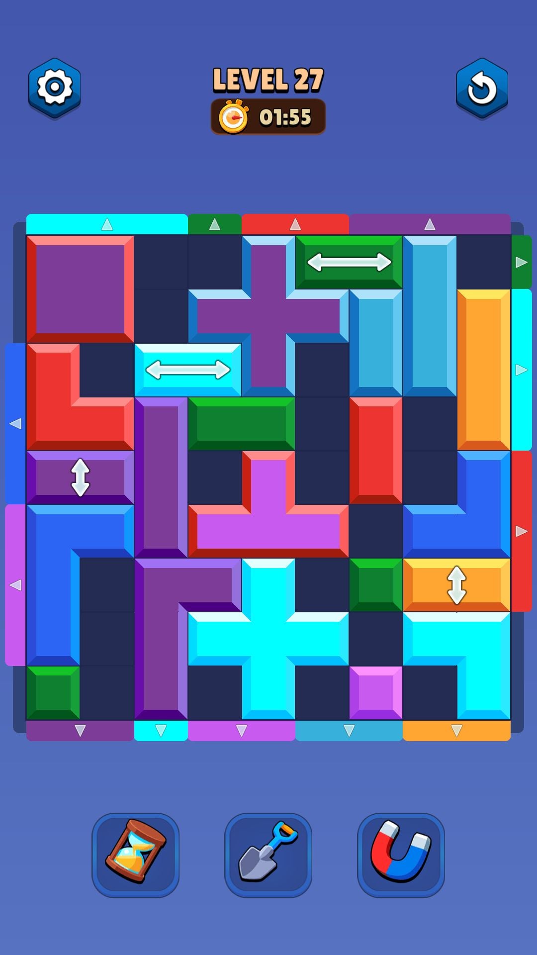 Color Block Jam 2D - Block Puzzle Away