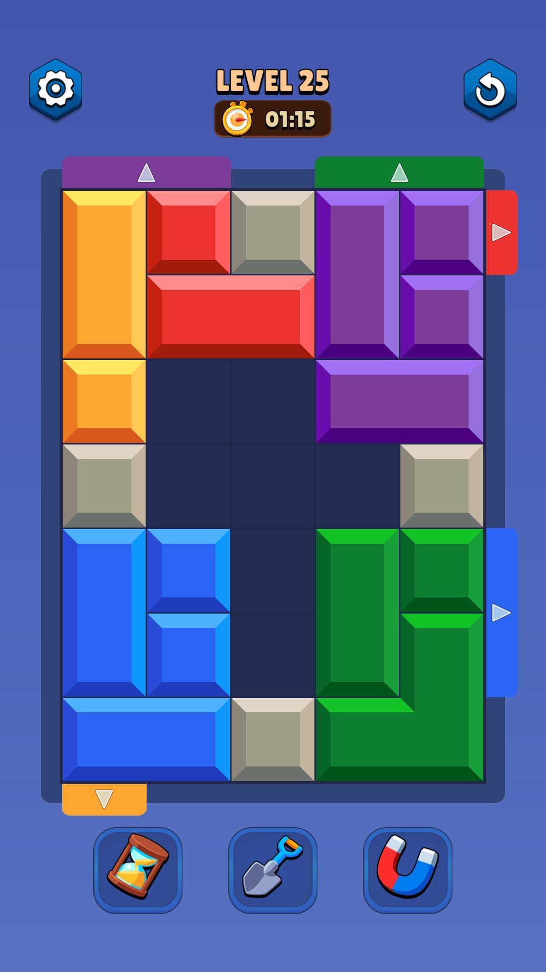 Color Block Jam 2D - Block Puzzle Away