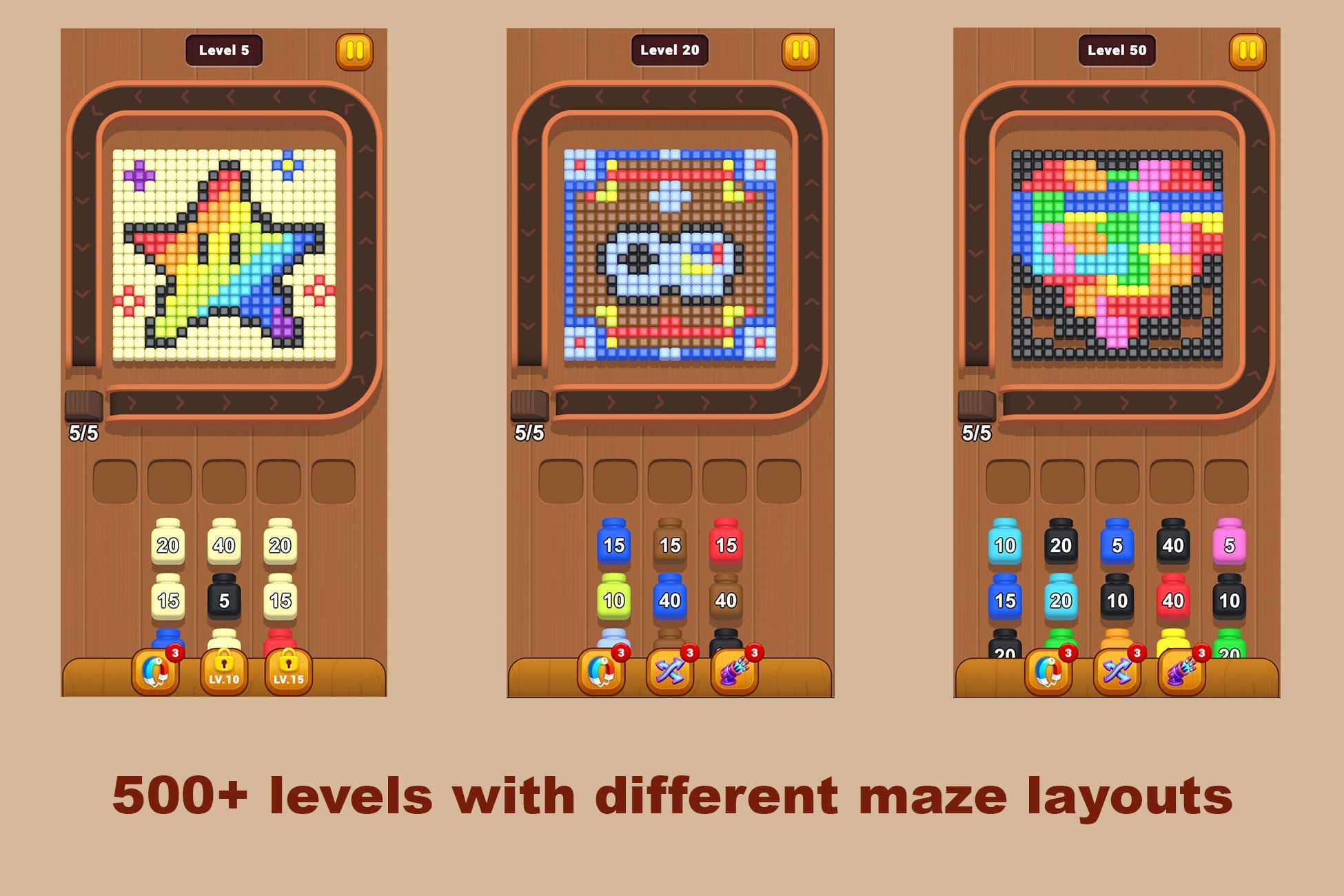 Color Cube Shooter - 500 Levels Editor Unity