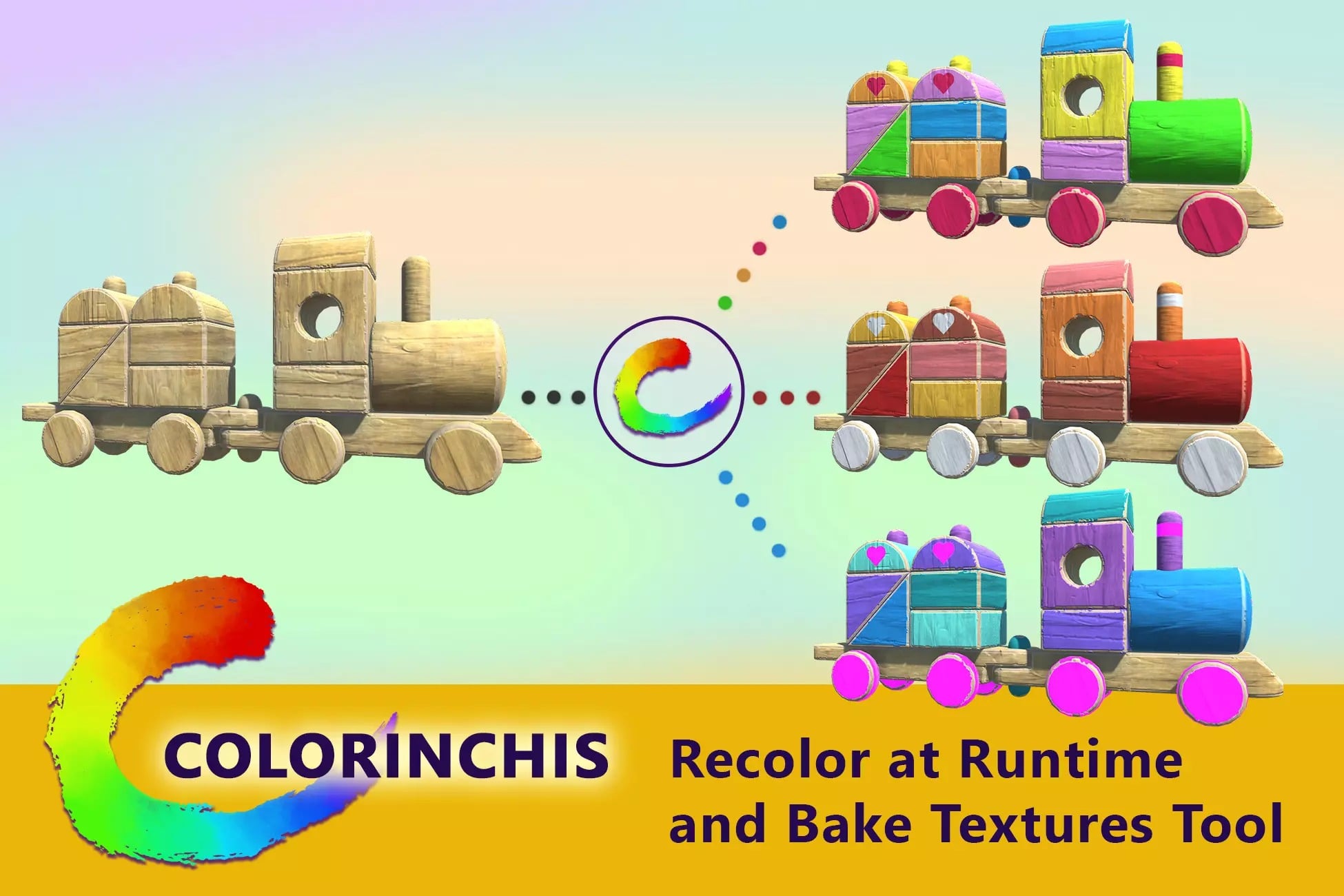 Colorinchis - Recolor at Runtime and Bake Textures Tool