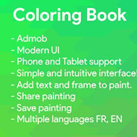 Coloring Book Android with Admob