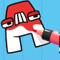 Coloring Master : Alphabet Lore Rainbow Friends Huggy ASMR