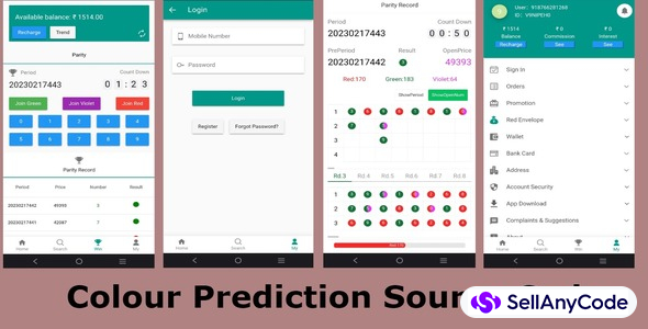 Colour Prediction Game Source Code With Admin Panel