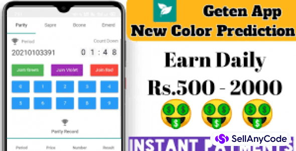 Colour Prediction website Game Source Code with admin panel
