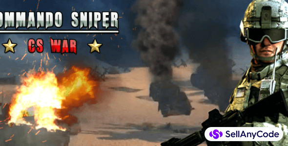 Commando Sniper CS War 3D