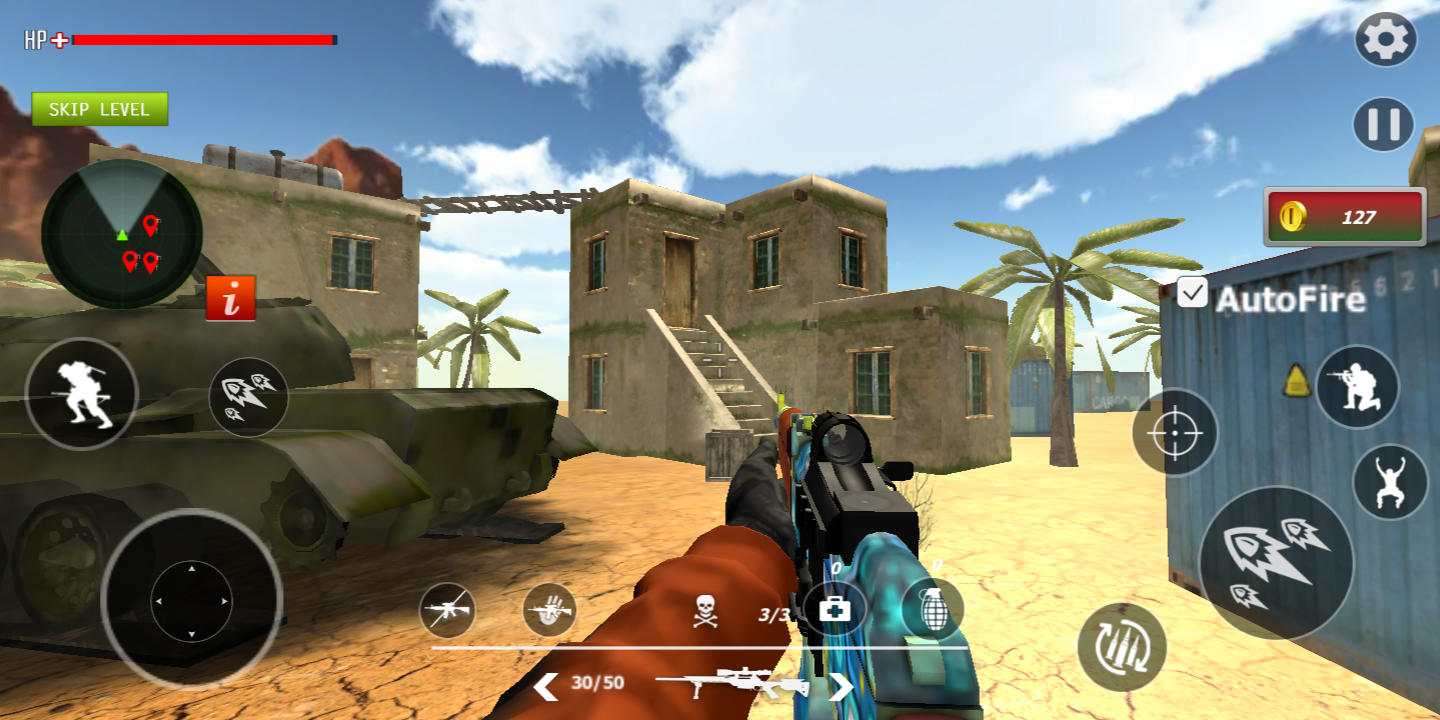 Commando Survival Strike Shooting Game-Unity 3D