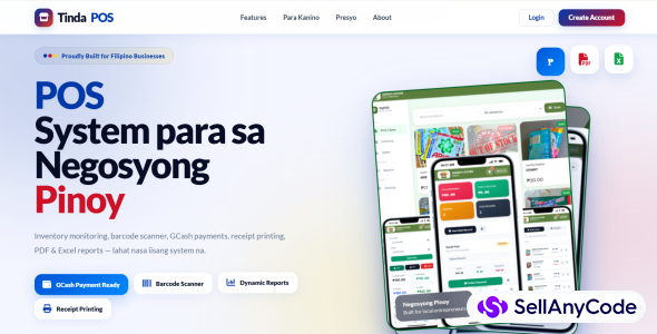Complete Web-Based POS with Inventory, Sales, Debt Tracking, and Fully Reporting
