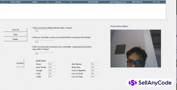 Contact Tracing Application