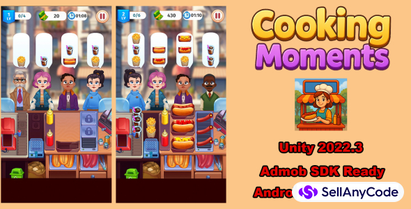 Cooking Moments Unity Source Code