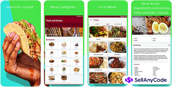 Cooking Recipes App