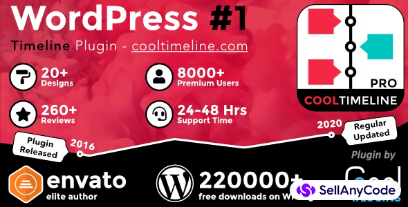 Cool Timeline Pro - WordPress Timeline Plugin