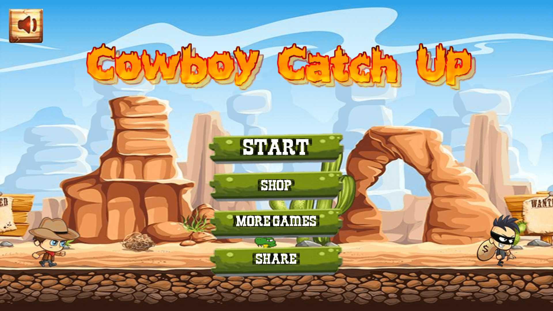 Cowboy Catch Up – Unity Full Source Code