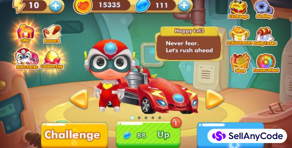 Crash Transform Racing 3D