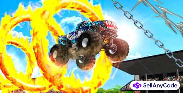 Crazy Monster Truck Simulator - Unity Source Code