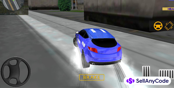 Crazy Police Car Driving Simulation City