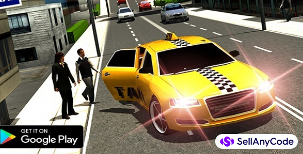 Crazy Taxi Simulator – Cab Sim Modern Taxi Game 64 Bit Source Code