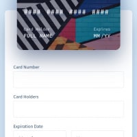 Credit card viewer