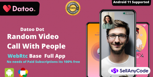 Datoo Dot- Random Video Call With People - Web RTC Base