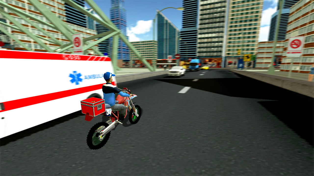 Delivery Riding Simulator