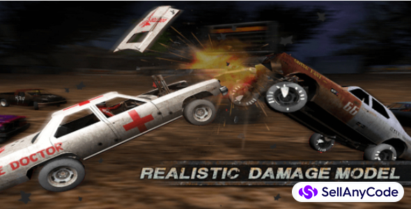 Demolition Derby Car Arena : Car Racing Crash 64 Bit Source Code