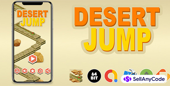 Desert Jump Game Template