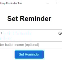 Desktop Reminder Tool
