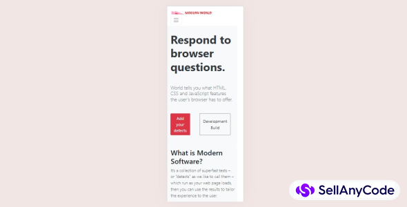 Webpage - Desktop and Mobile View