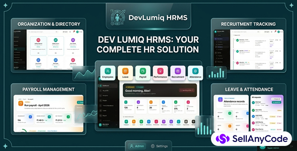 DevLumiq HRMS Next.js HR Management System