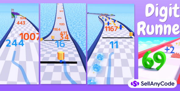 Digit Runner Game