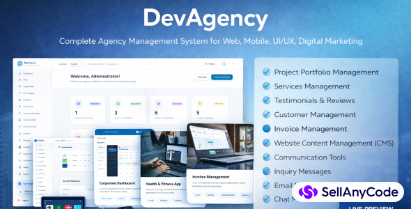 Digital Agency Management System