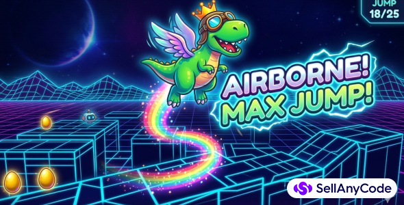 Dino Rush X - Complete HTML5 Endless Runner Game Source Code