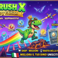 Dino Rush X - Complete HTML5 Endless Runner Game Source Code