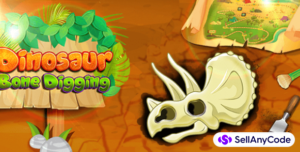 Dinosaur Bone Digging Games