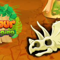 Dinosaur Bone Digging Games