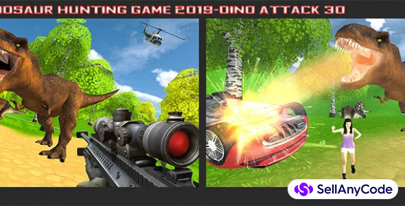 Dinosaur Hunting Game 2019 – Dino Attack 3D