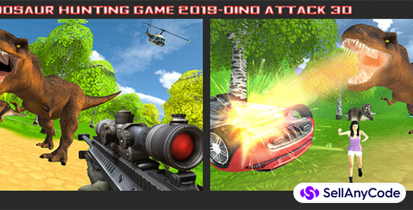 Dinosaur Hunting Game – Dino Attack 3D