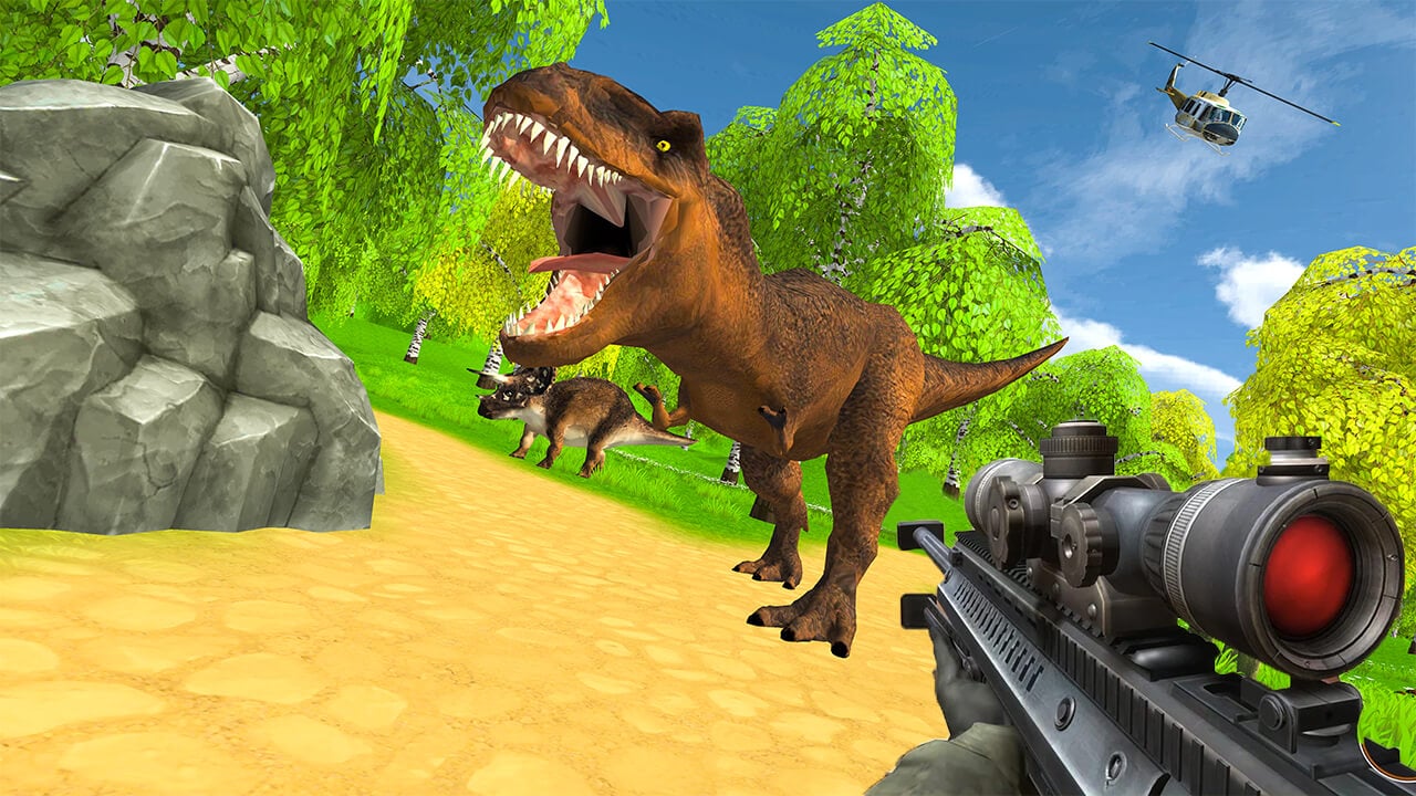 Dinosaur Hunting Game – Dino Attack 3D