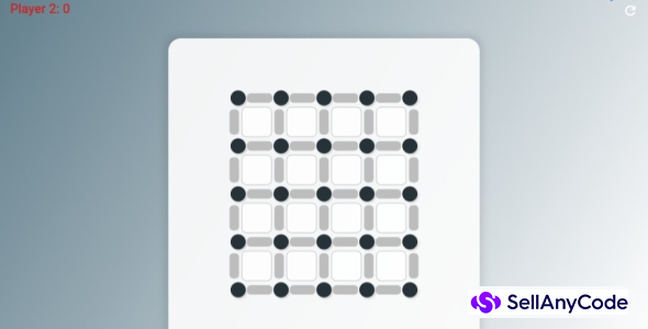 Dots And Boxes - Classic Multiplayer Strategy Game | Flutter Source Code