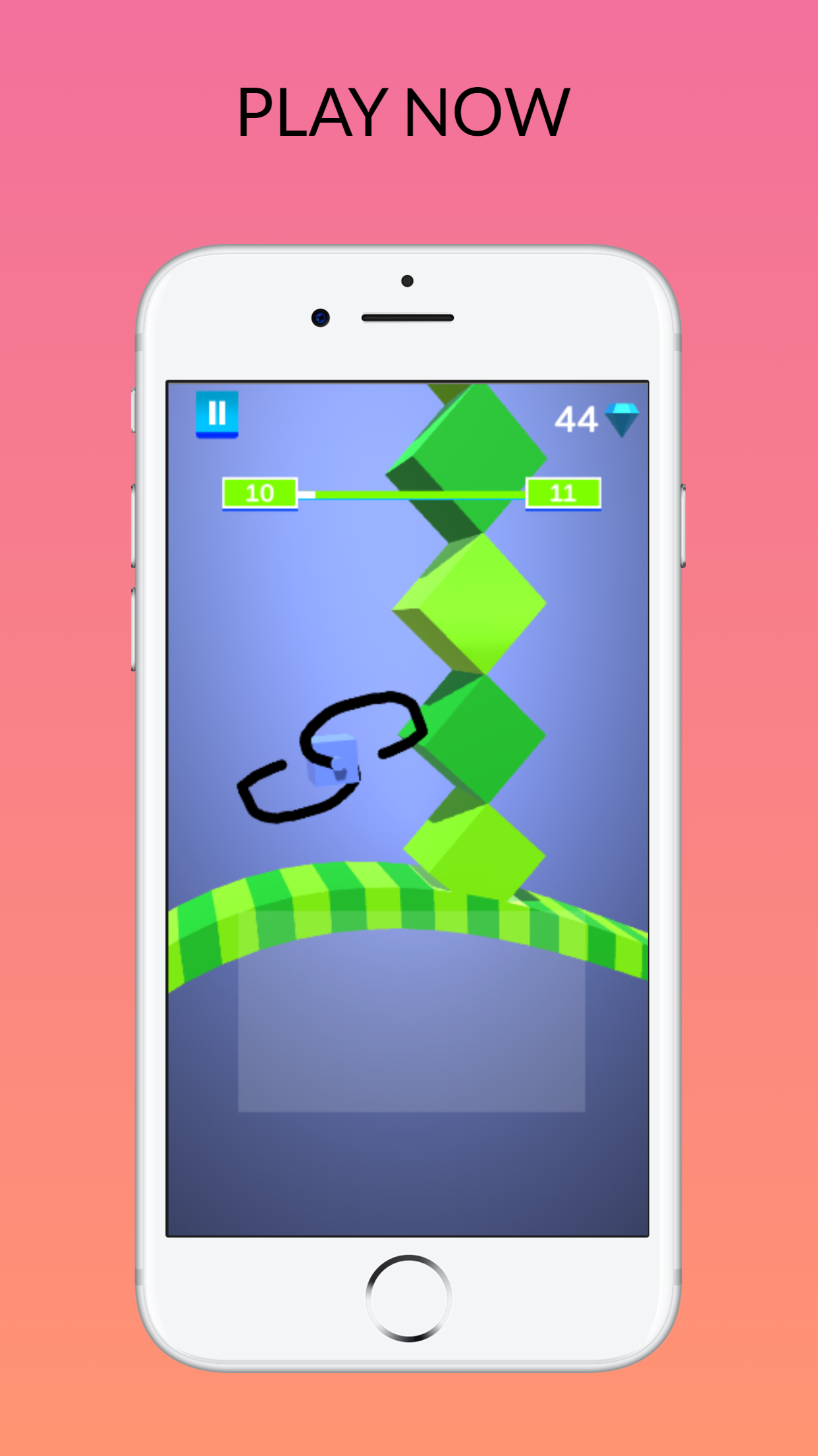 Draw Climber 3D Game Unity Source Code
