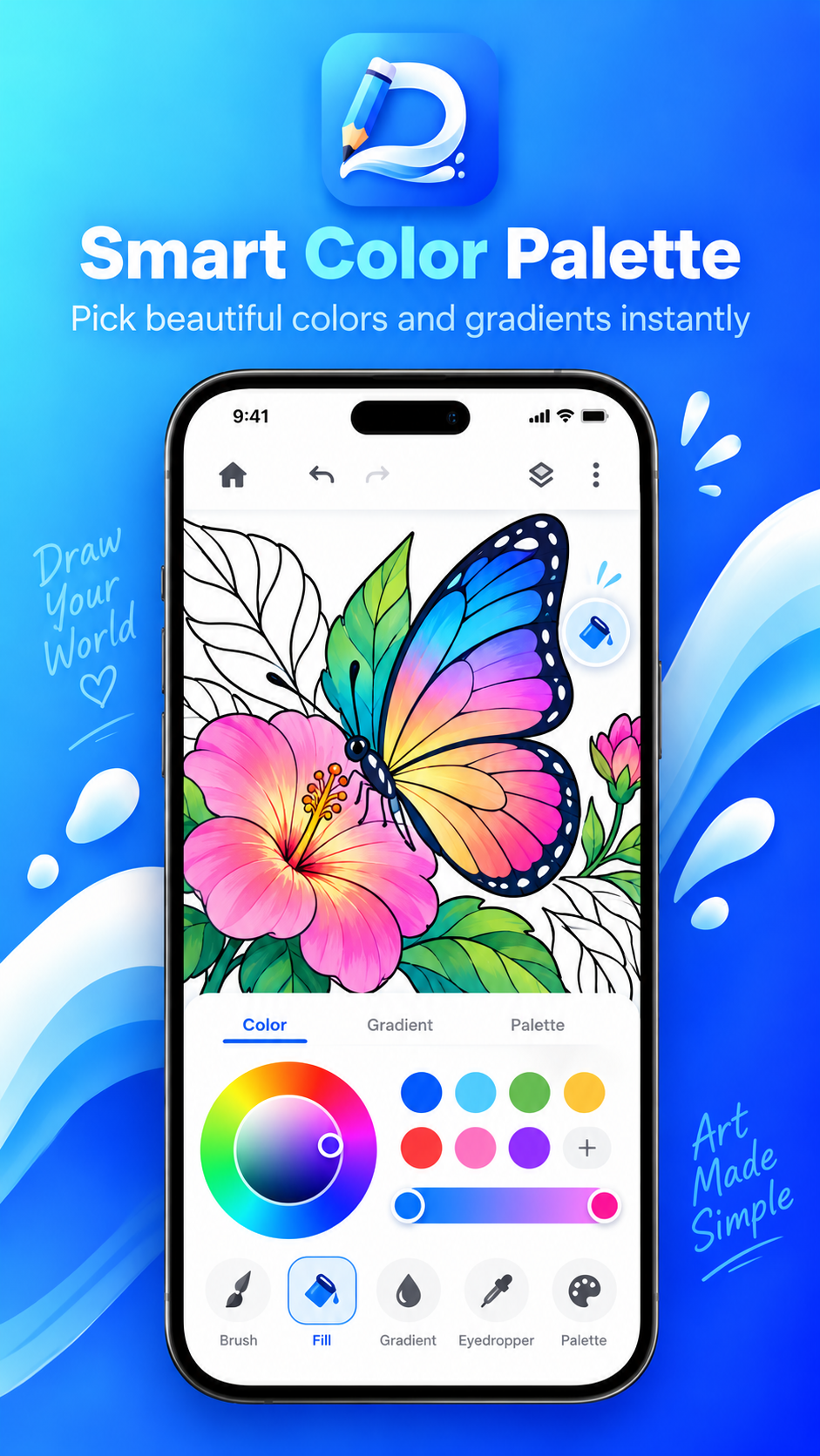 Draw Color Art Pro App For iOS and Android (Flutter)