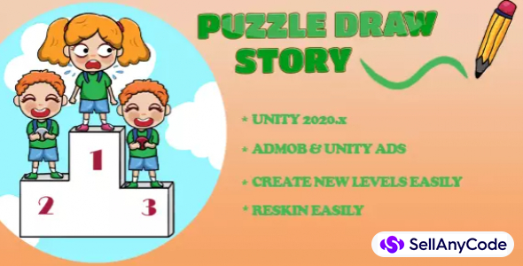 Draw Puzzle Story – Draw One Part