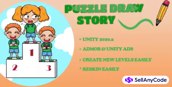 Draw Puzzle Story – Draw One Part