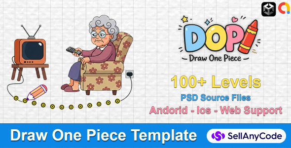 Draw one piece Unity Template