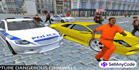 Drive Police Car Gangsters Chase