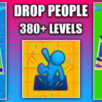 Drop People 3D Hole Puzzle Game Unity Source Code