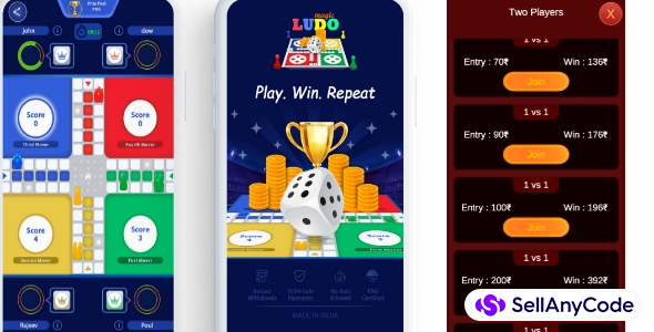 Ludo Magic Tournament Real Money Earning Android App 2023