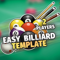 Easy 8 Ball Pool (Billiard) Template (PC/Mobile)